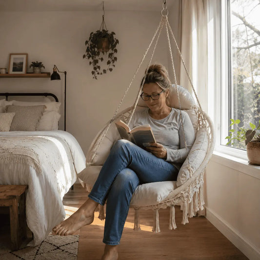 How to Hang a Hammock Chair from the Ceiling (Step-by-Step)