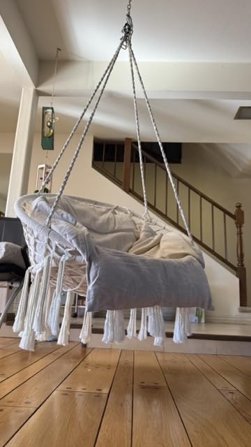 UGC customer photo 40 of the Hammora Cocoon Chair in a real home