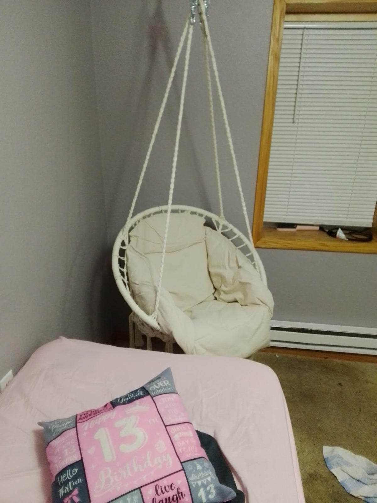 UGC customer photo 39 of the Hammora Cocoon Chair in a real home