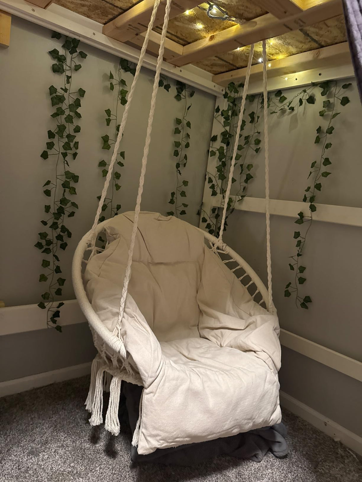 UGC customer photo 19 of the Hammora Cocoon Chair in a real home