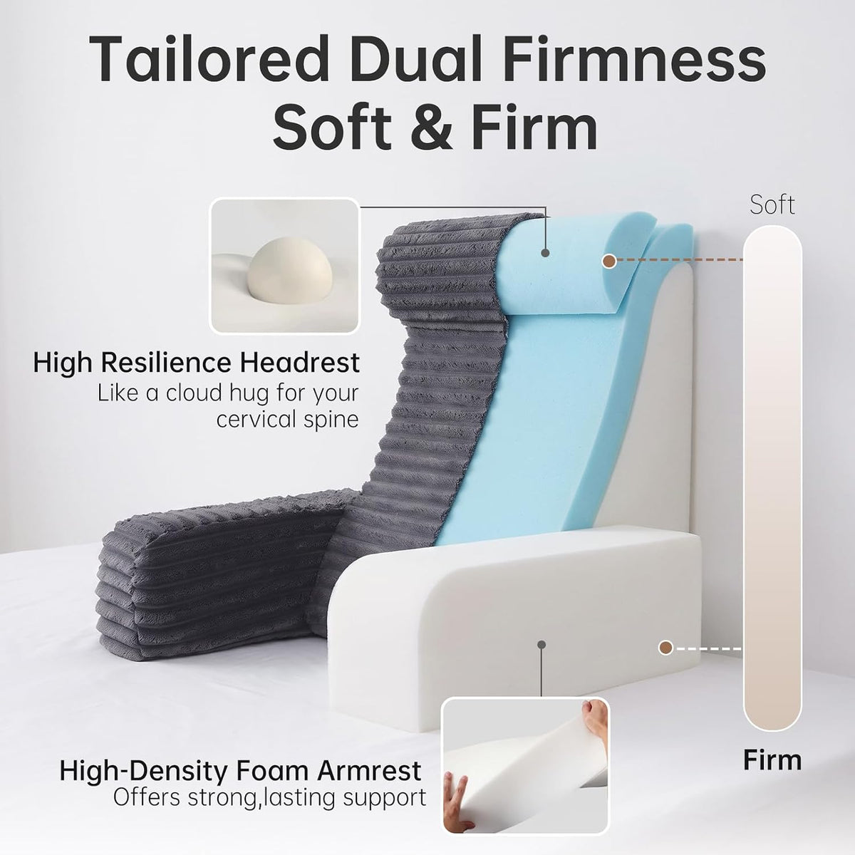 The Hammora Cloud Reading Pillow