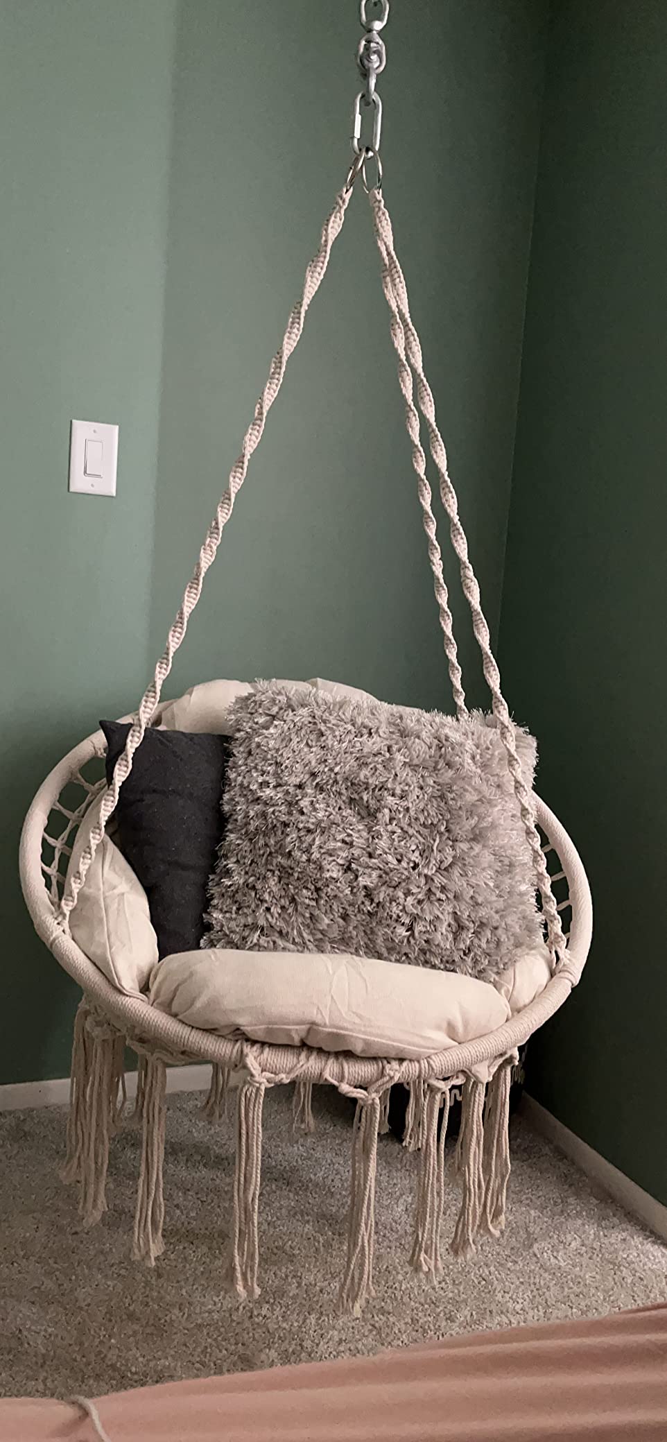 UGC customer photo 32 of the Hammora Cocoon Chair in a real home