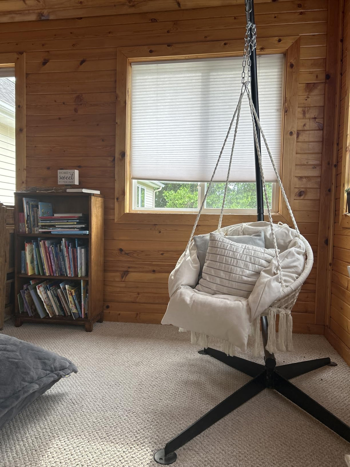 UGC customer photo 21 of the Hammora Cocoon Chair in a real home