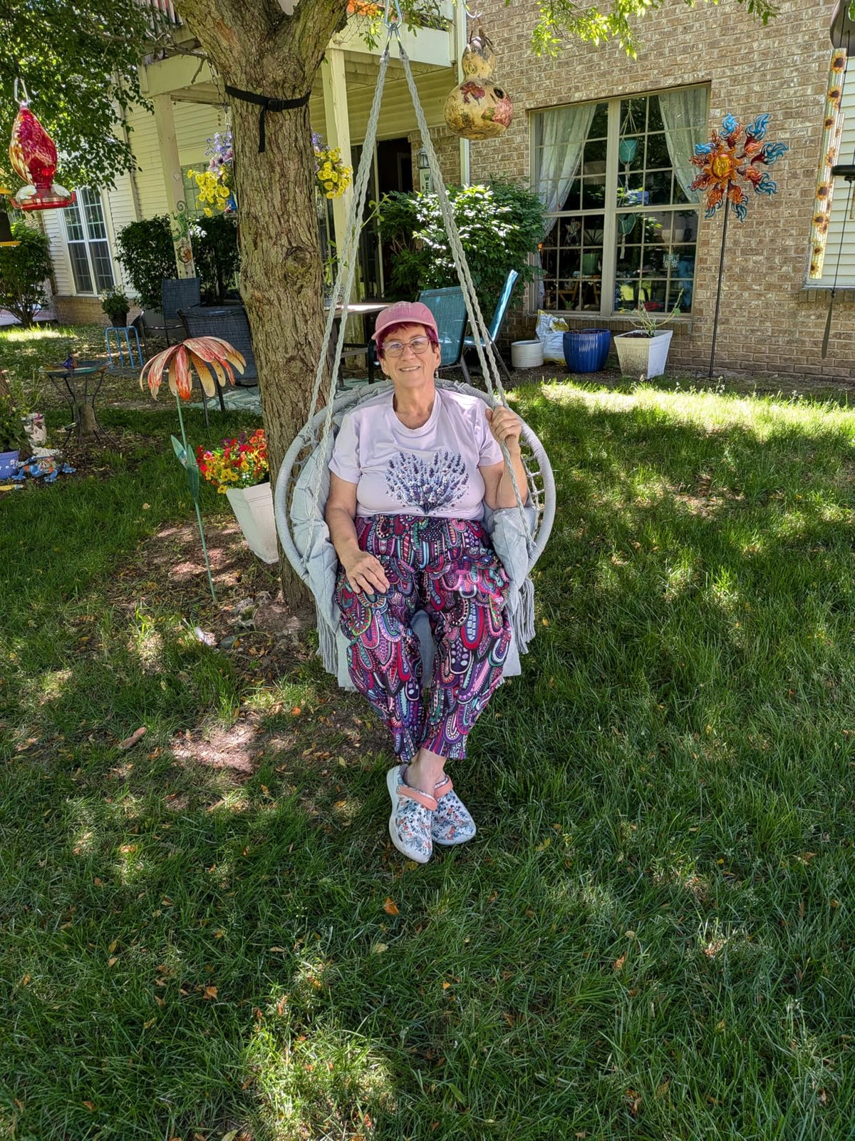 UGC customer photo 15 of the Hammora Cocoon Chair in a real home