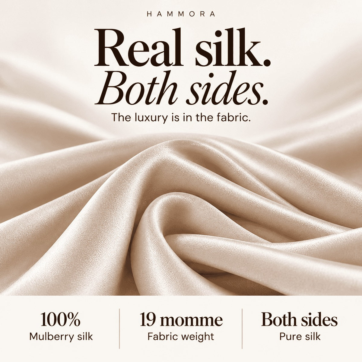 100% Mulberry Silk Pillowcase
