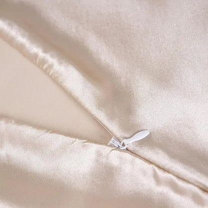 Mulberry silk pillowcase — Hidden zipper