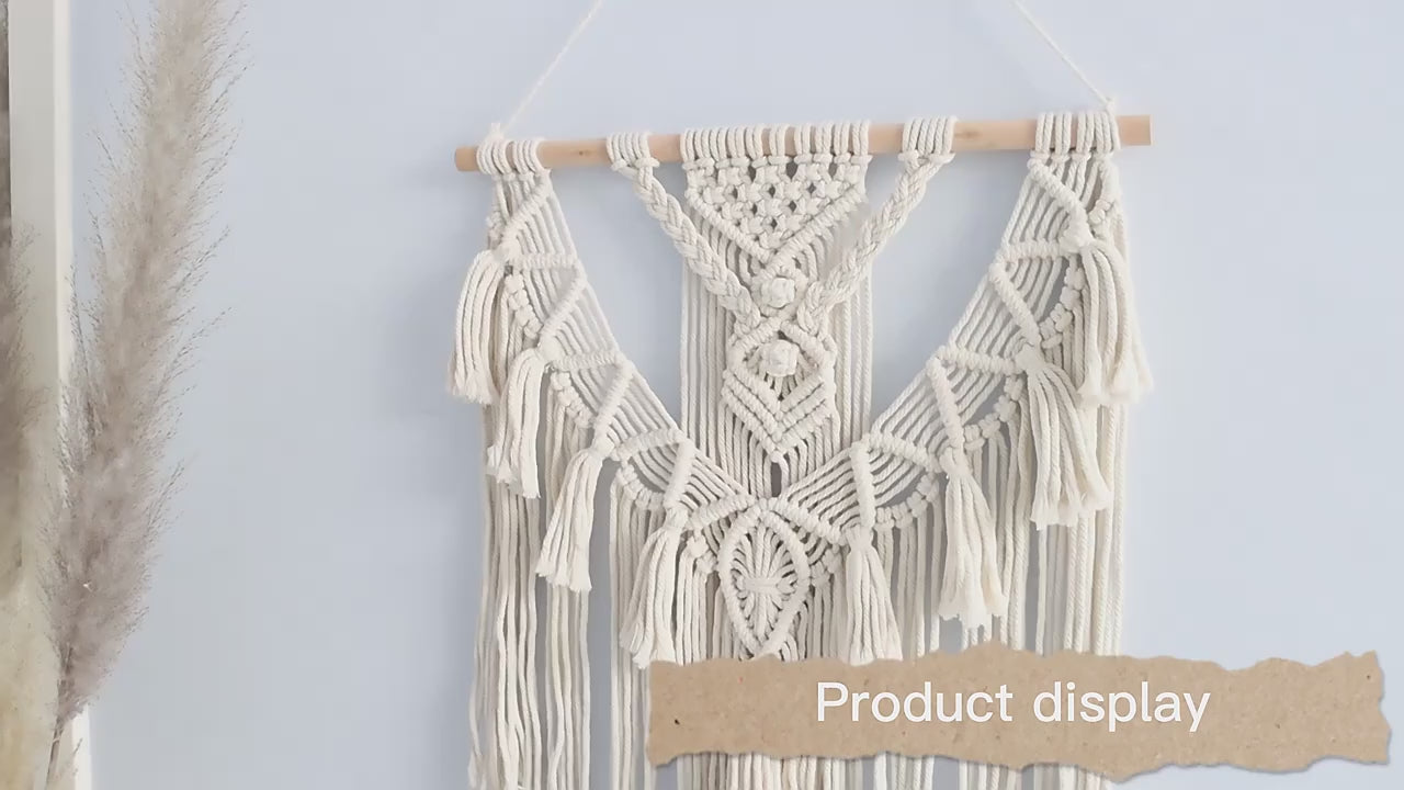 Hammora Solstice Wall Hanging | Handcrafted Macramé Art